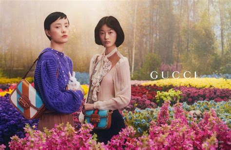 gucci print ads in china